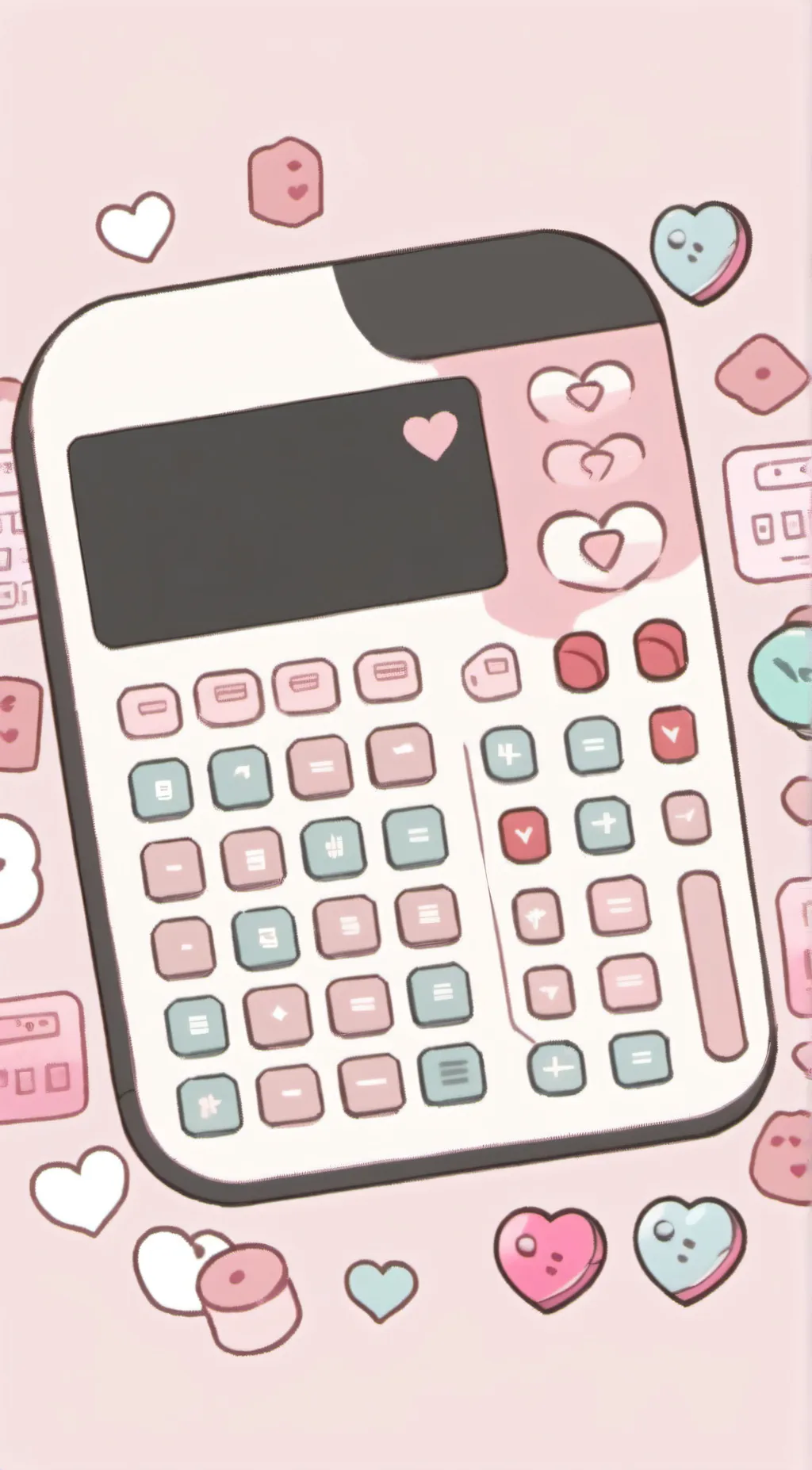 ai character: LoVe cALCuLATOR background