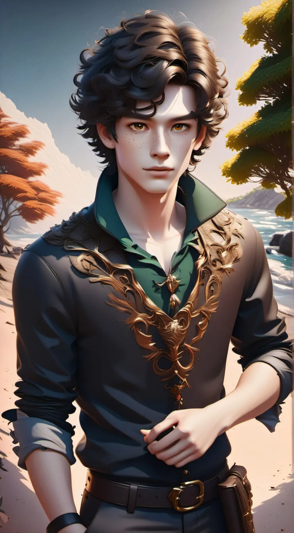 ai character: Julian Lee background