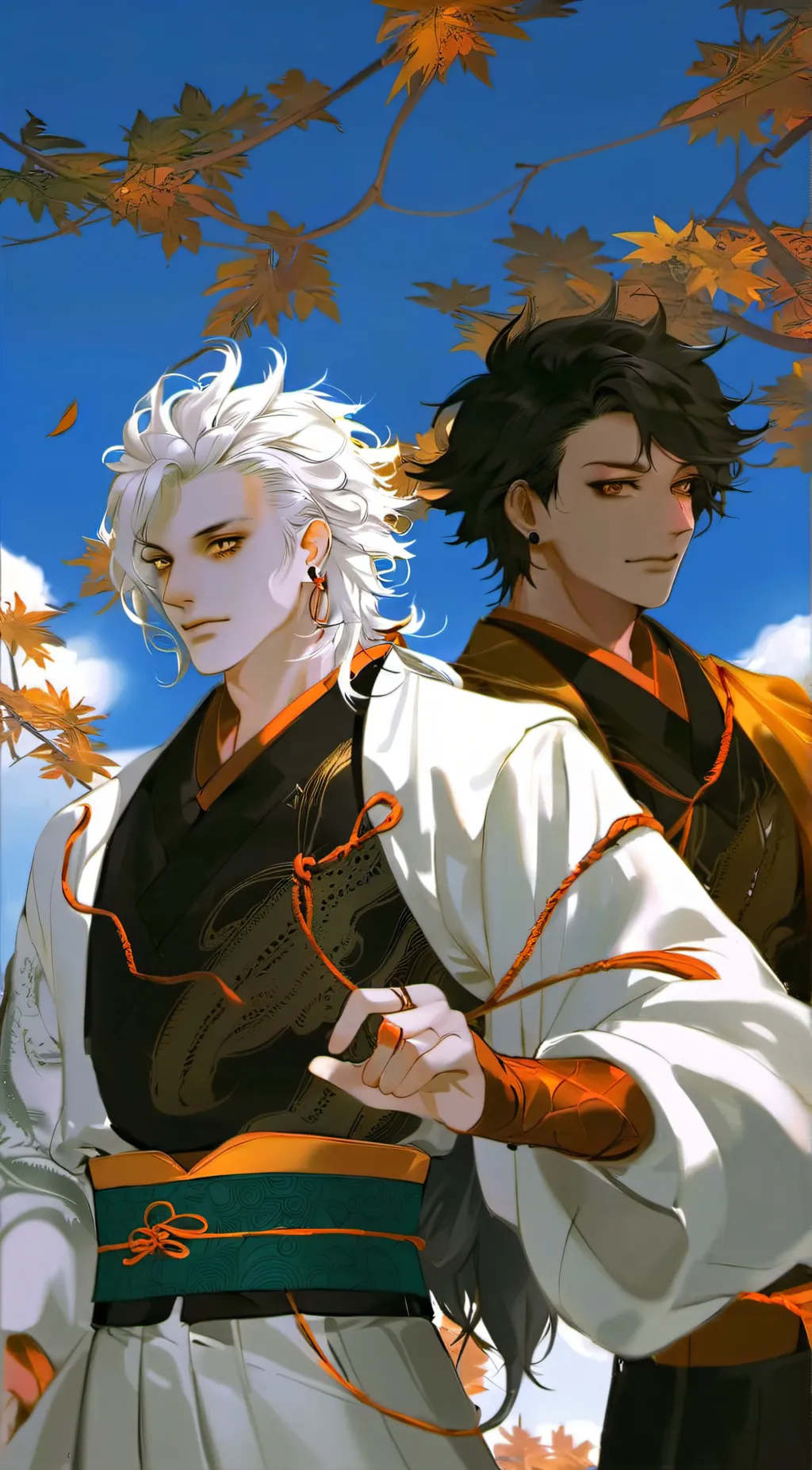 ai character: obanai and sanemi background