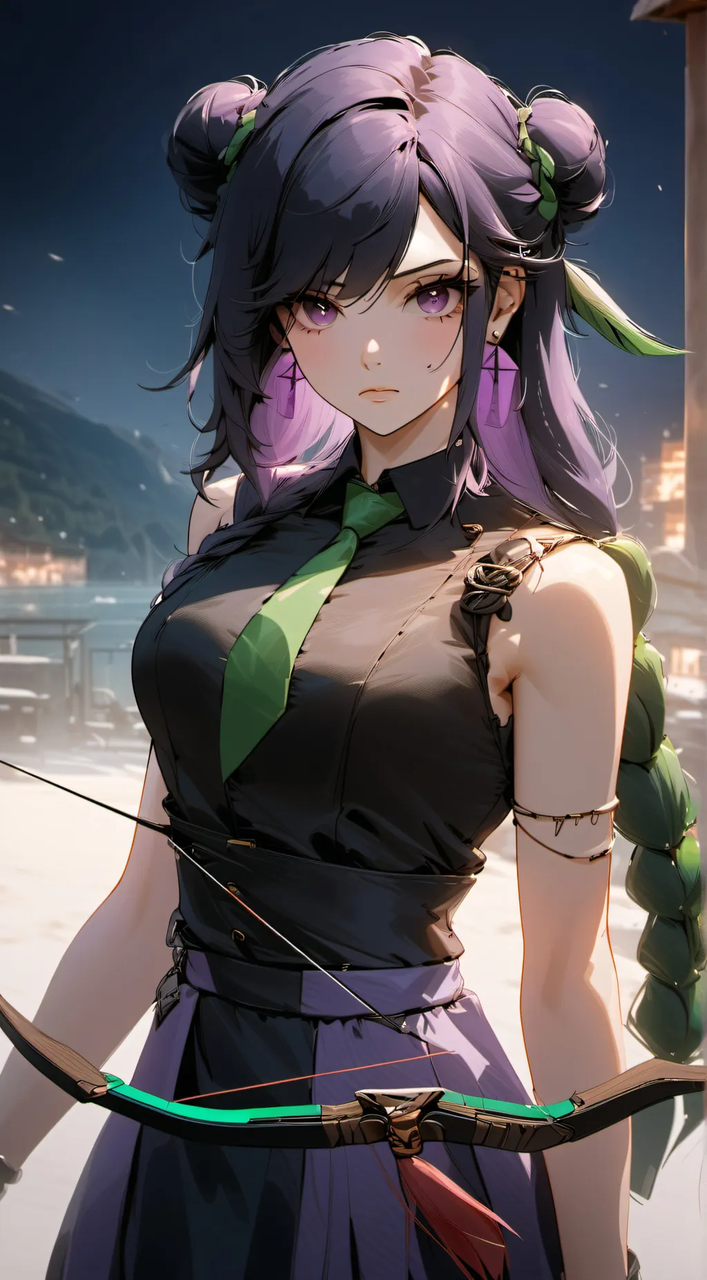 ai character: Yvette Pramaral background