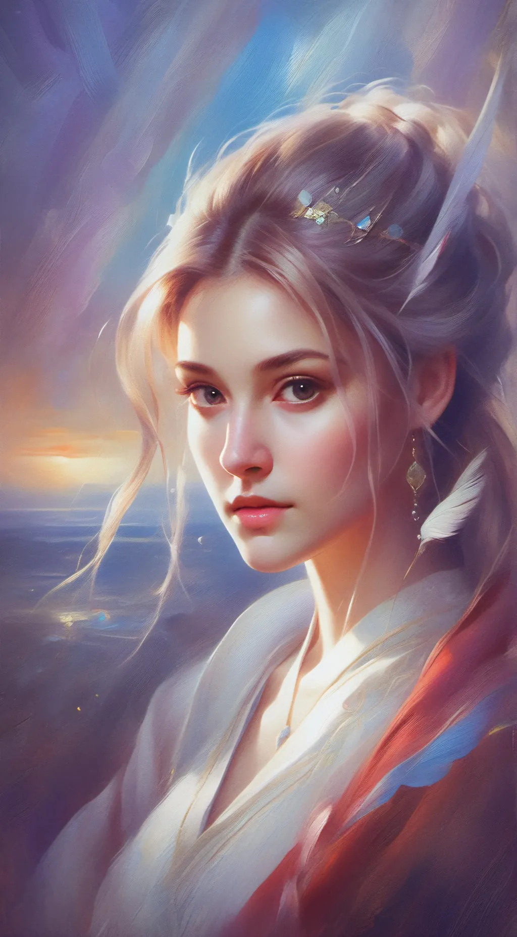 ai character: amilia  background