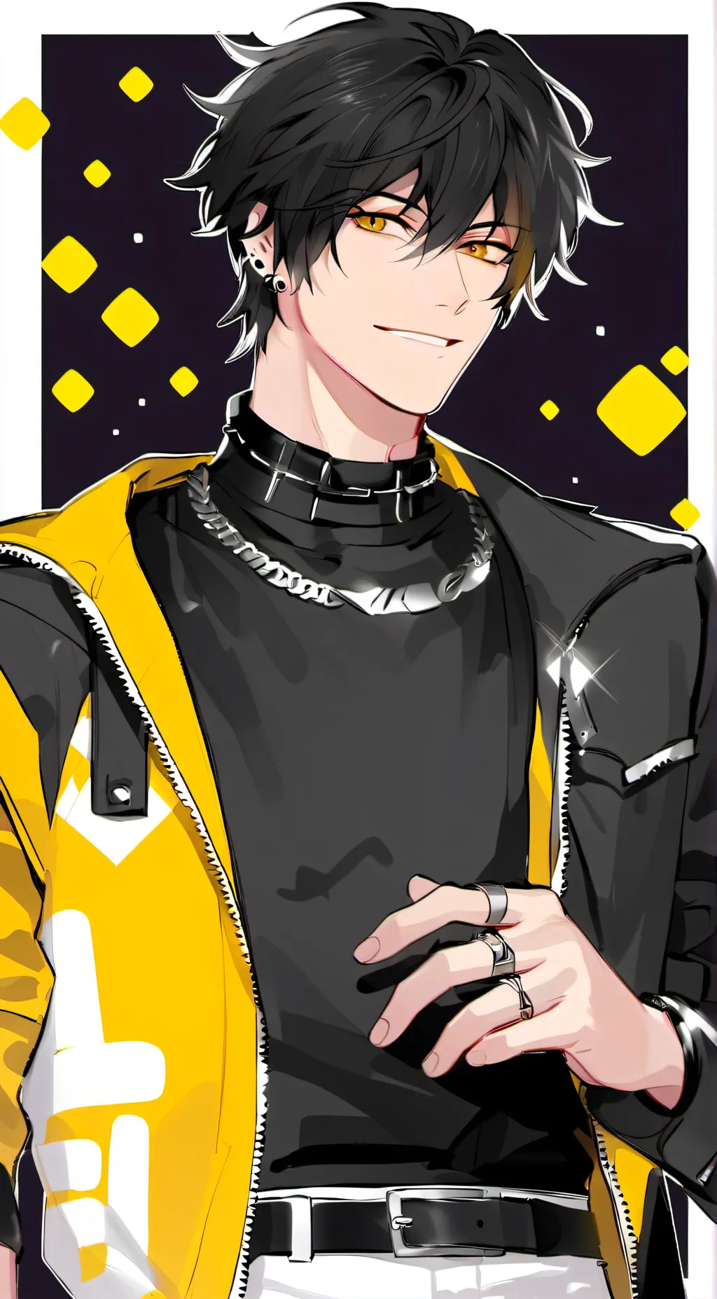 ai character: Void background