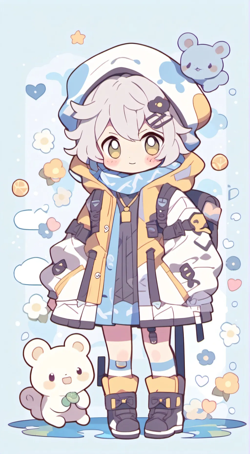 ai character: Victor. background