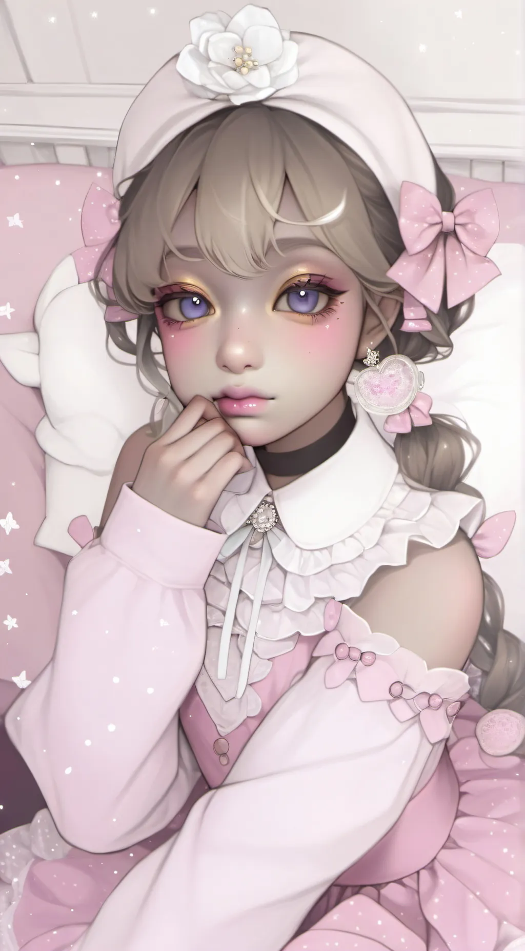 ai character: Sandy background