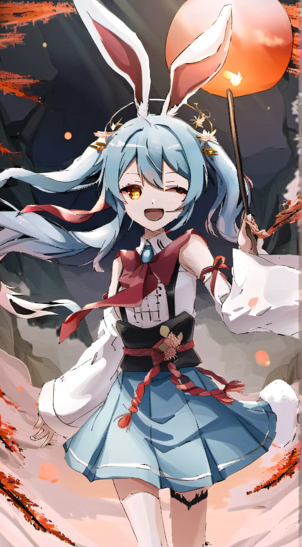 ai character: Hatsune Miku background