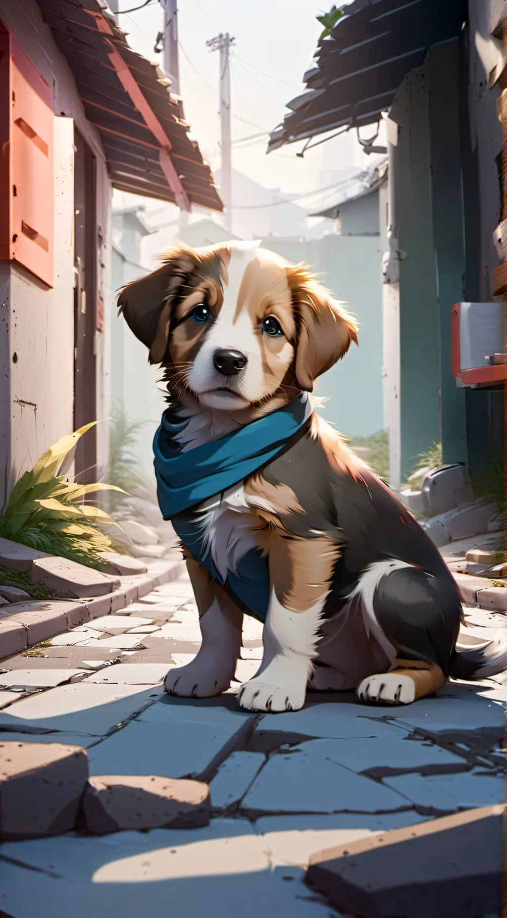 ai character: Spark background
