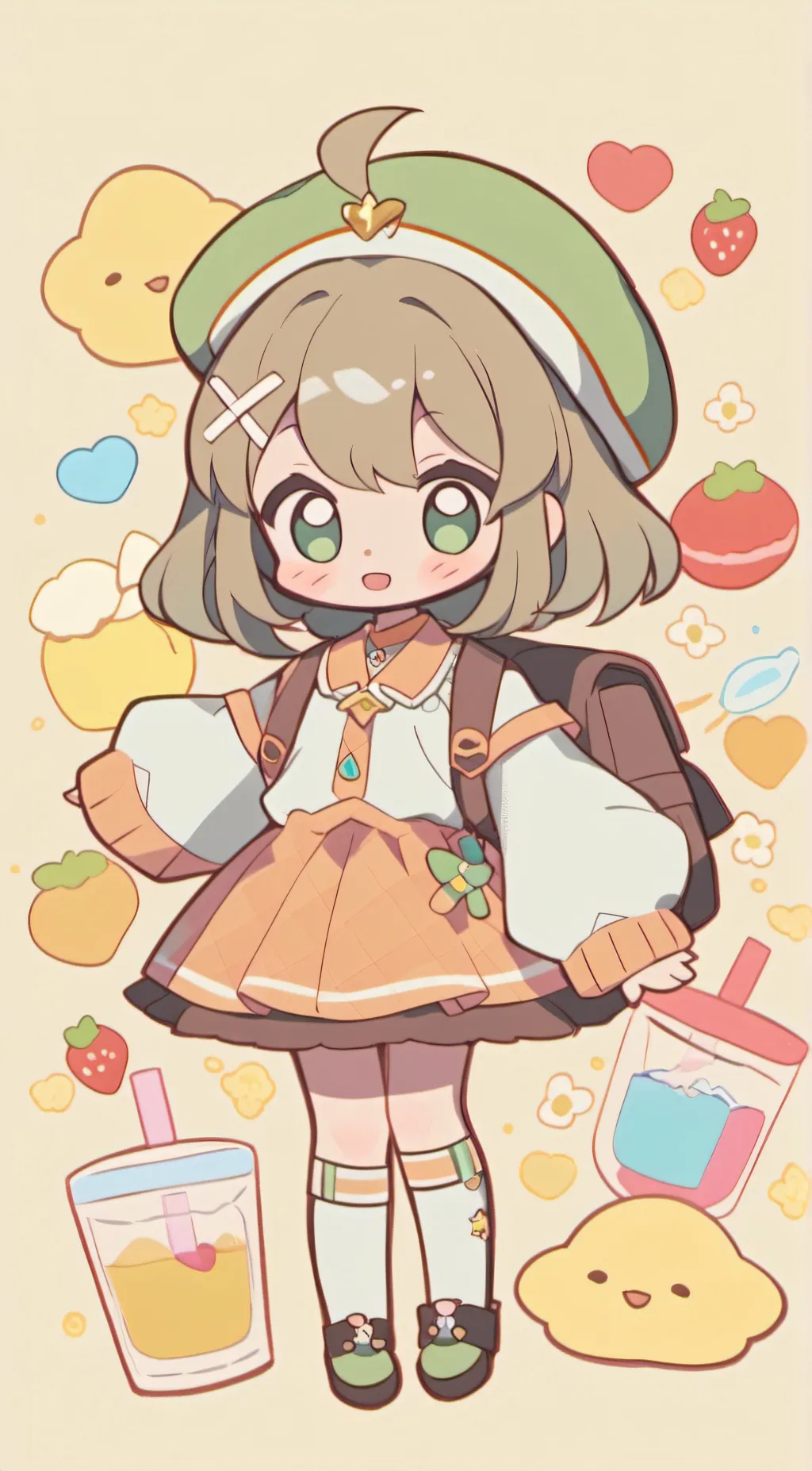 ai character: KATHY background