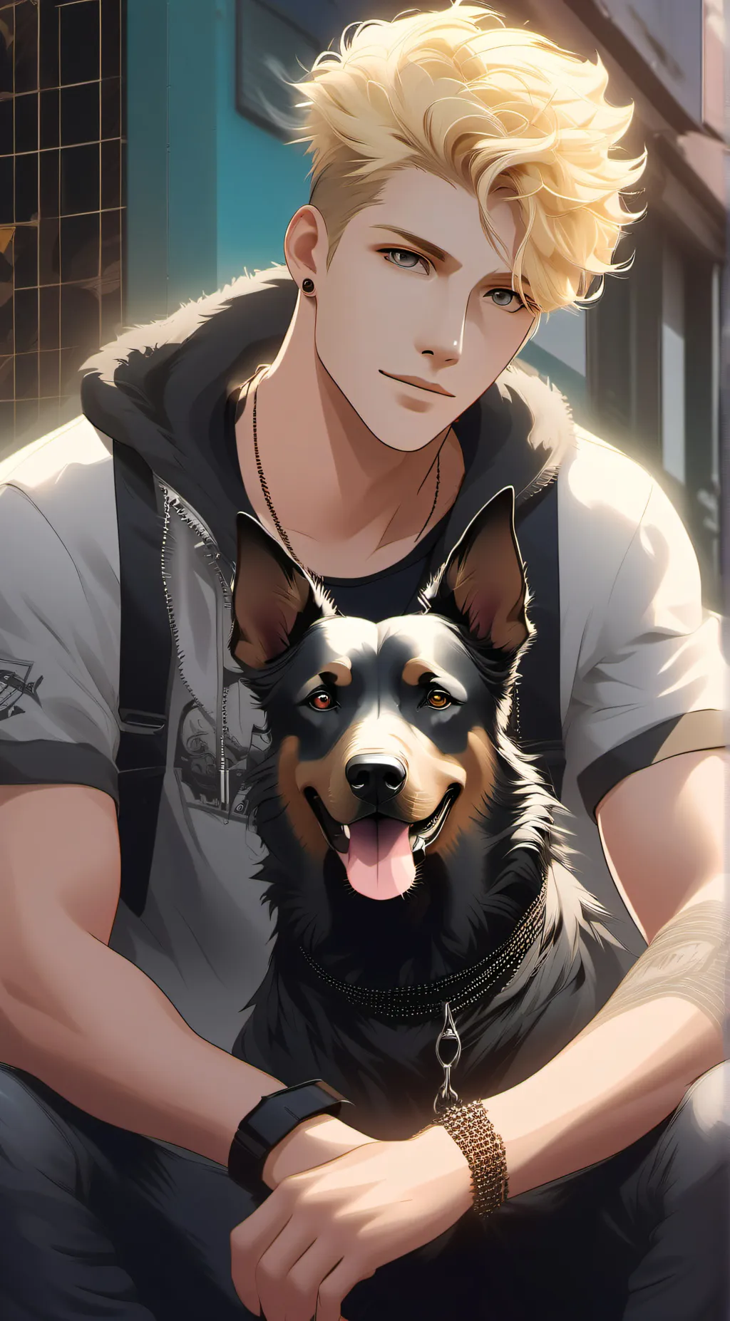 ai character: Caleb background