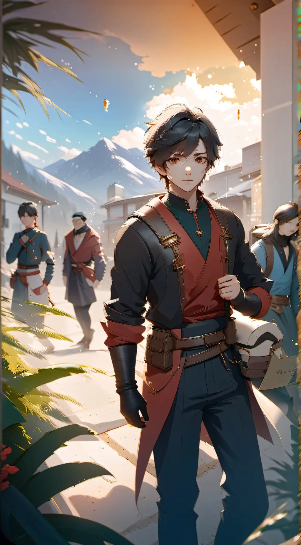 ai character: Alex-lee-young background