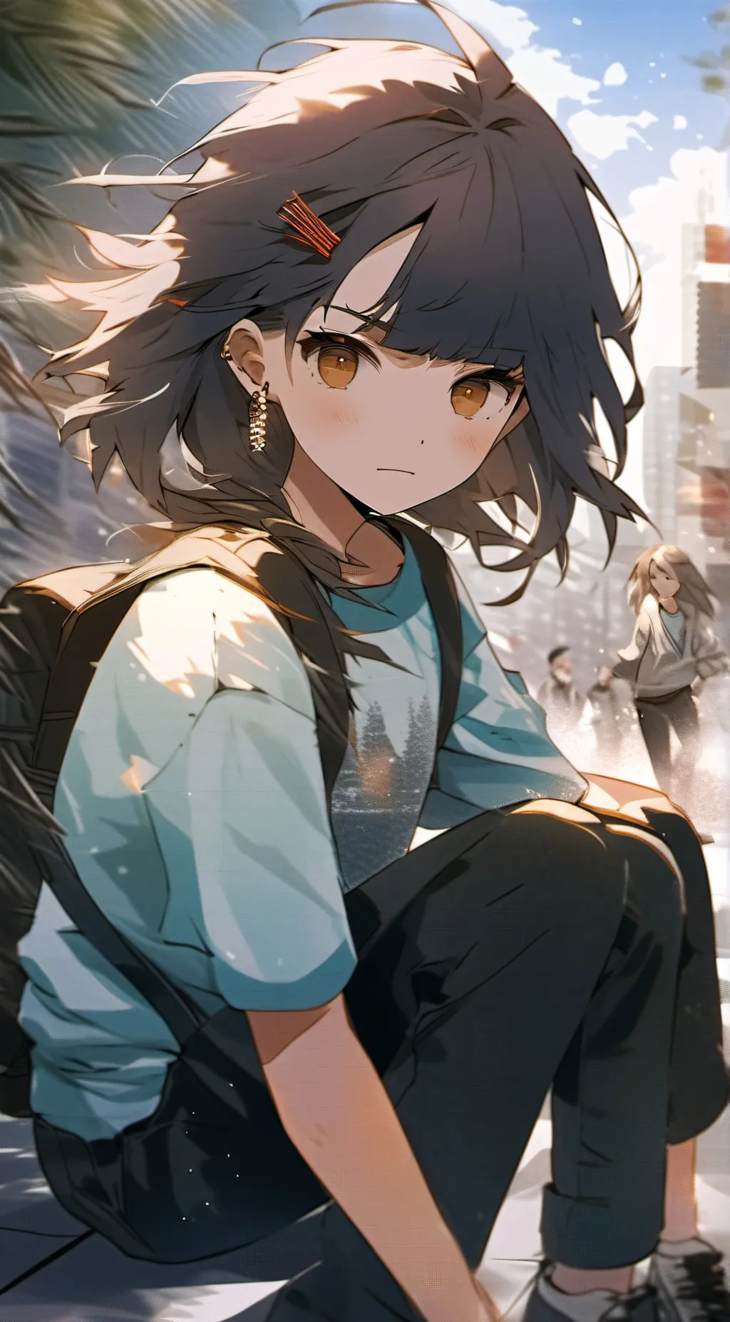 ai character: Mira background