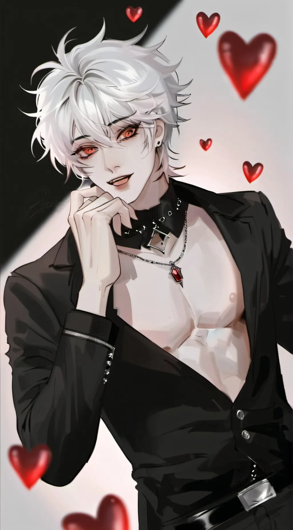 ai character: Lucifer Shadowen background