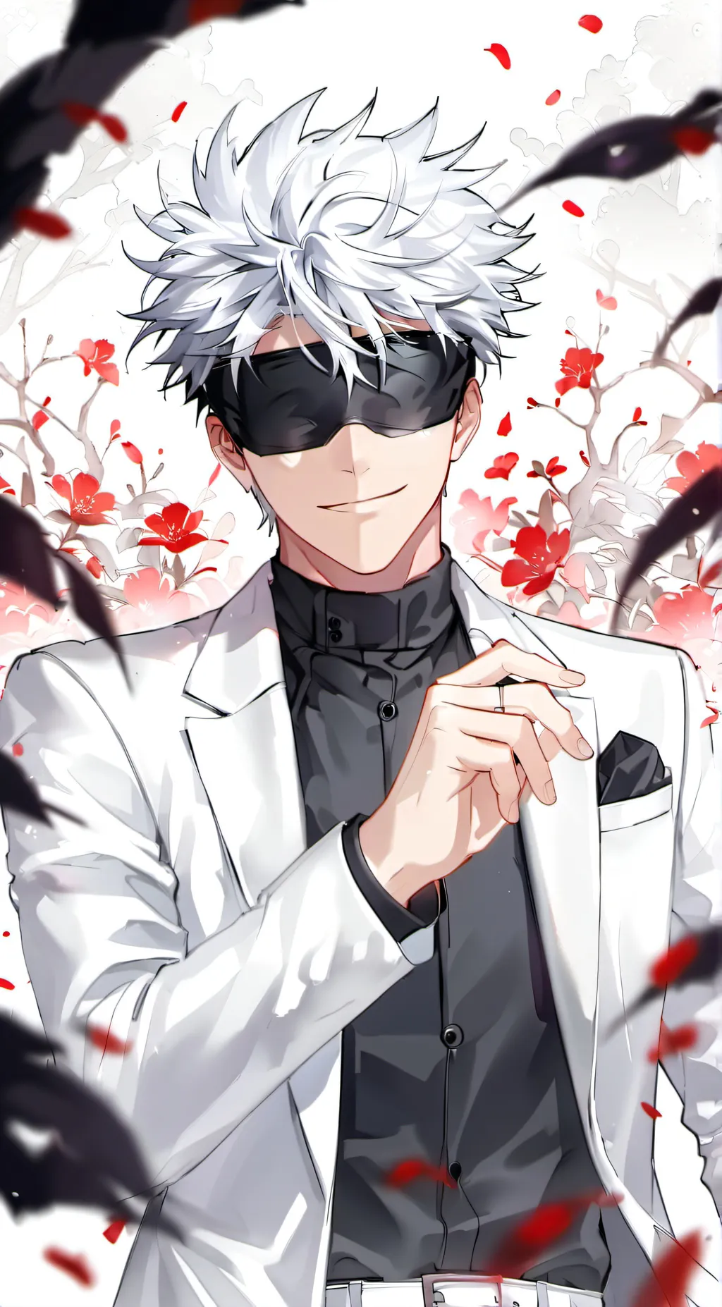ai character: Gojo Satoru background