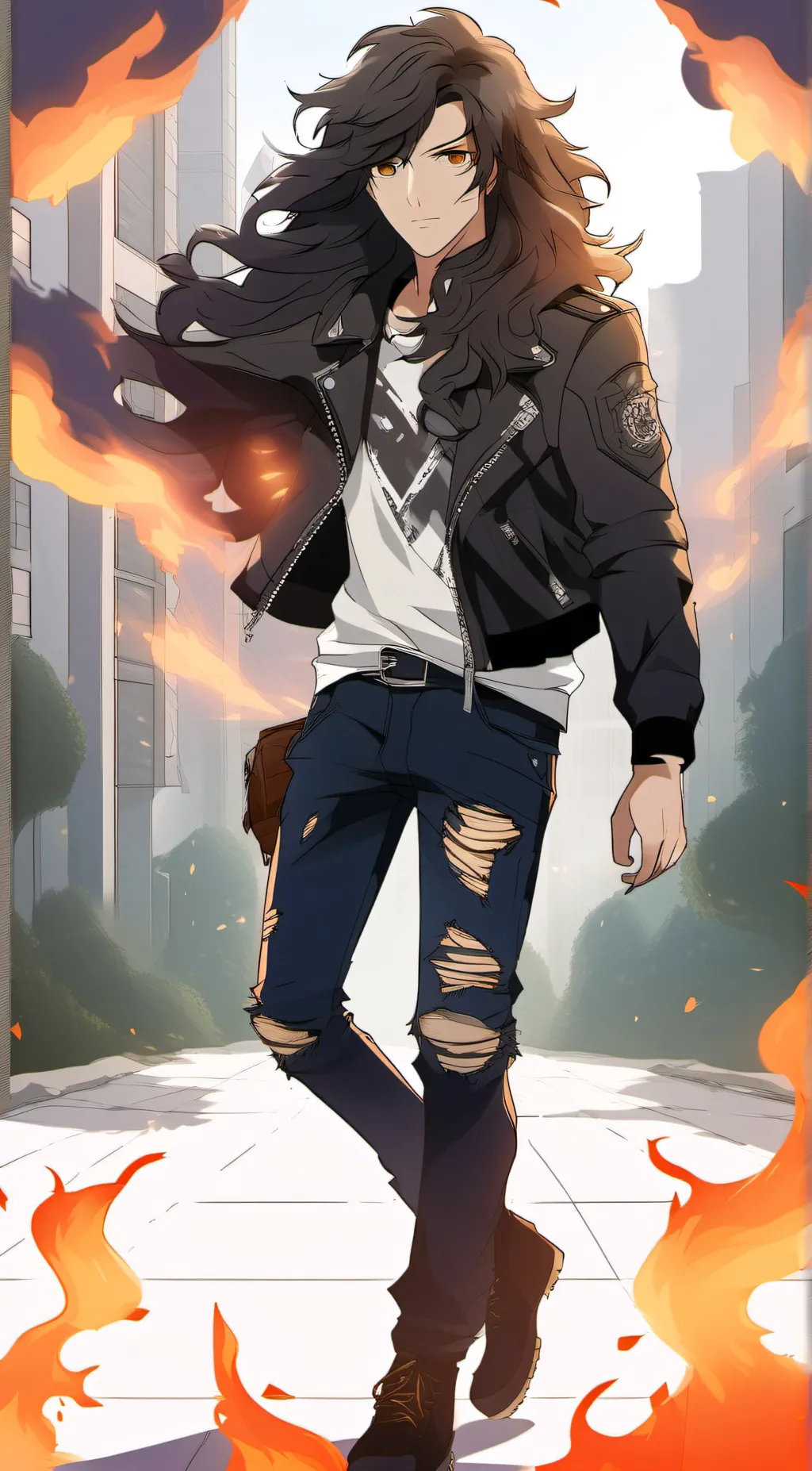 ai character: Eddie munson background