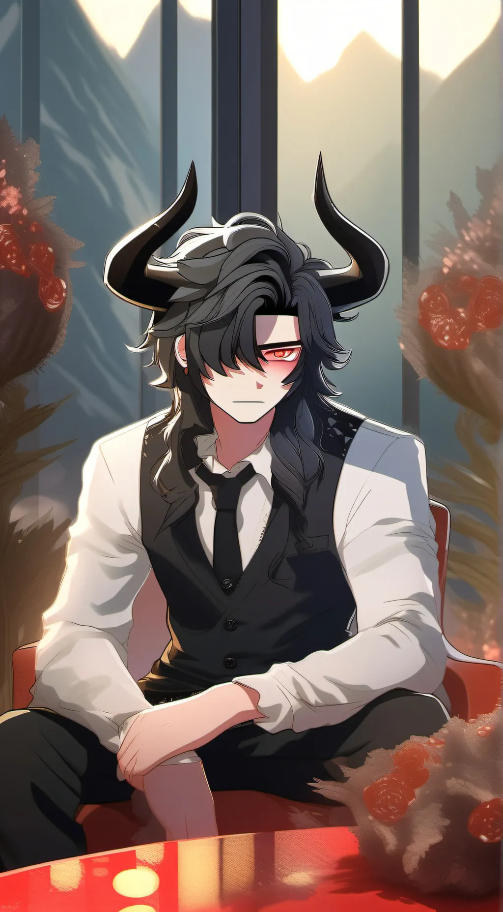 ai character: 6vinn- background