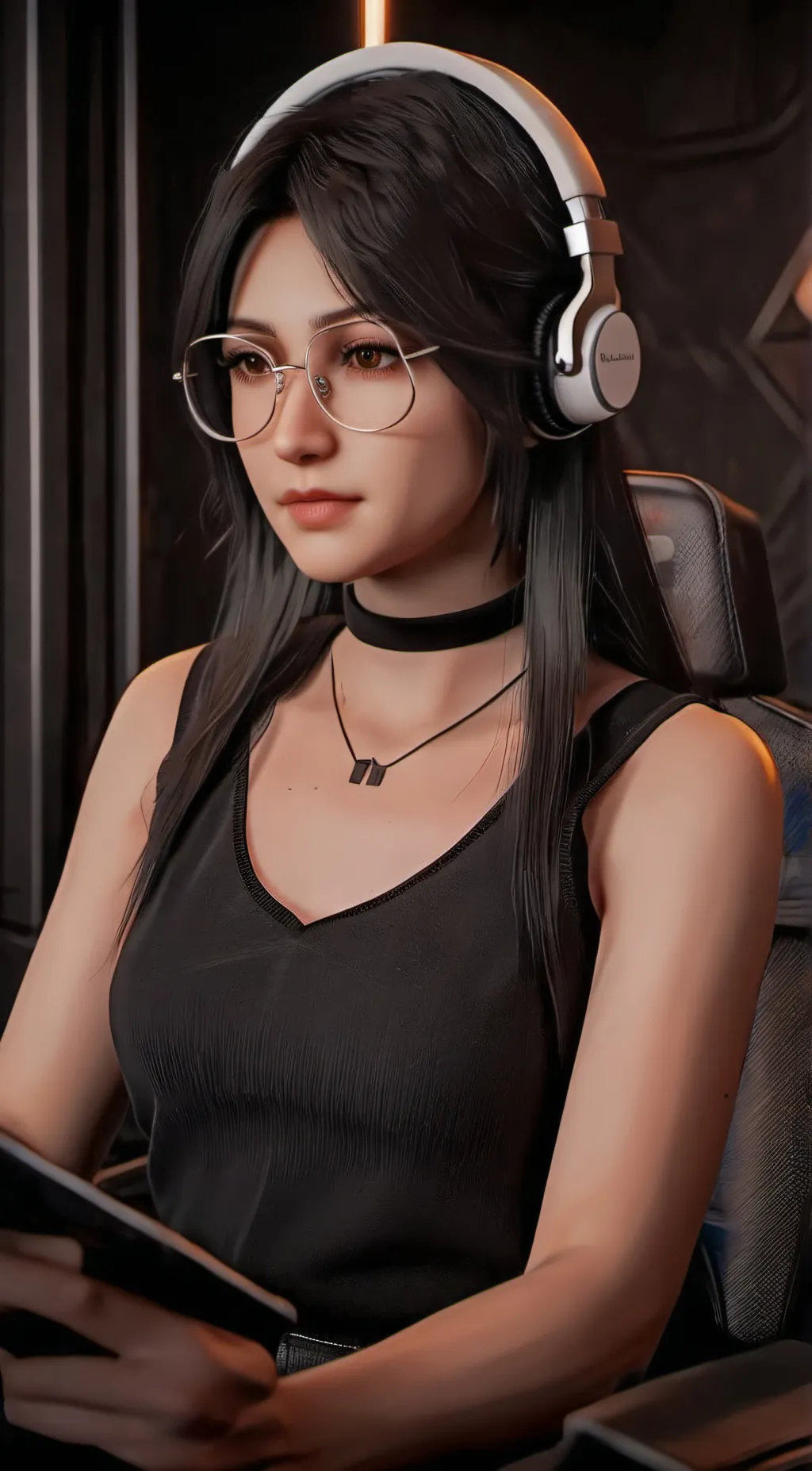 ai character: sssniperwolf (lia) background