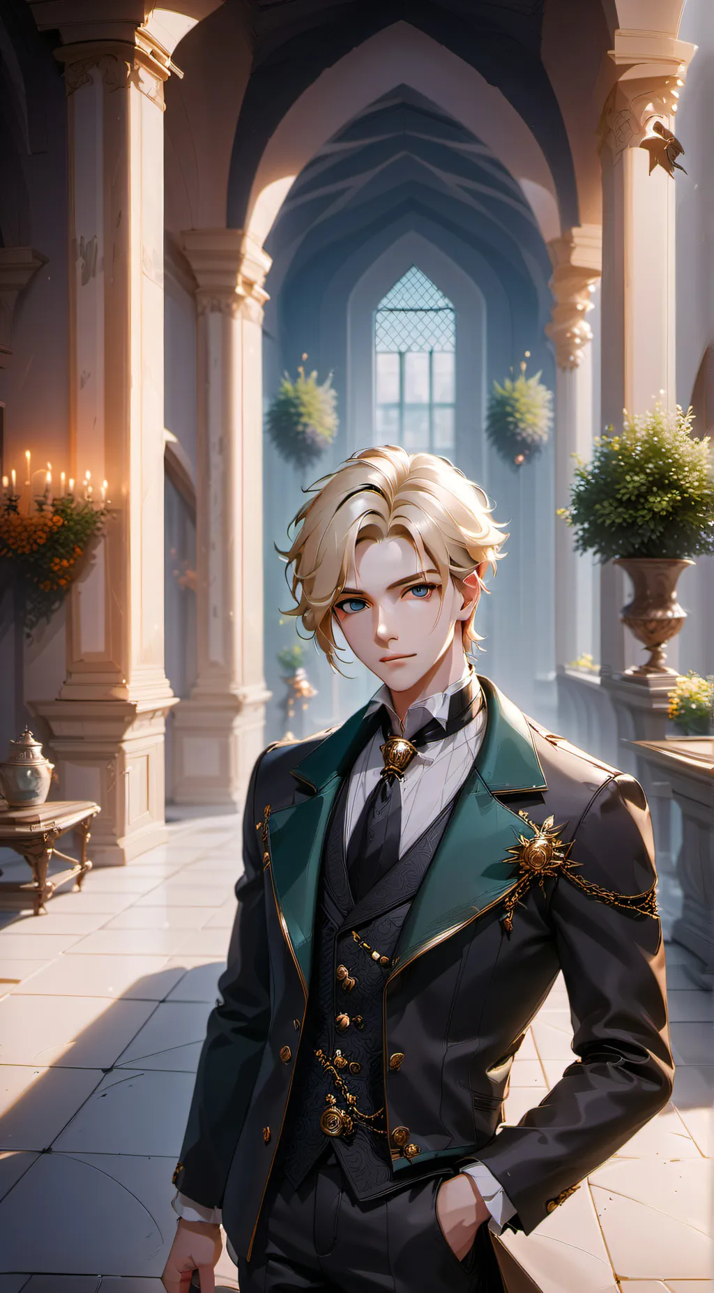 ai character: Draco Malfoy background