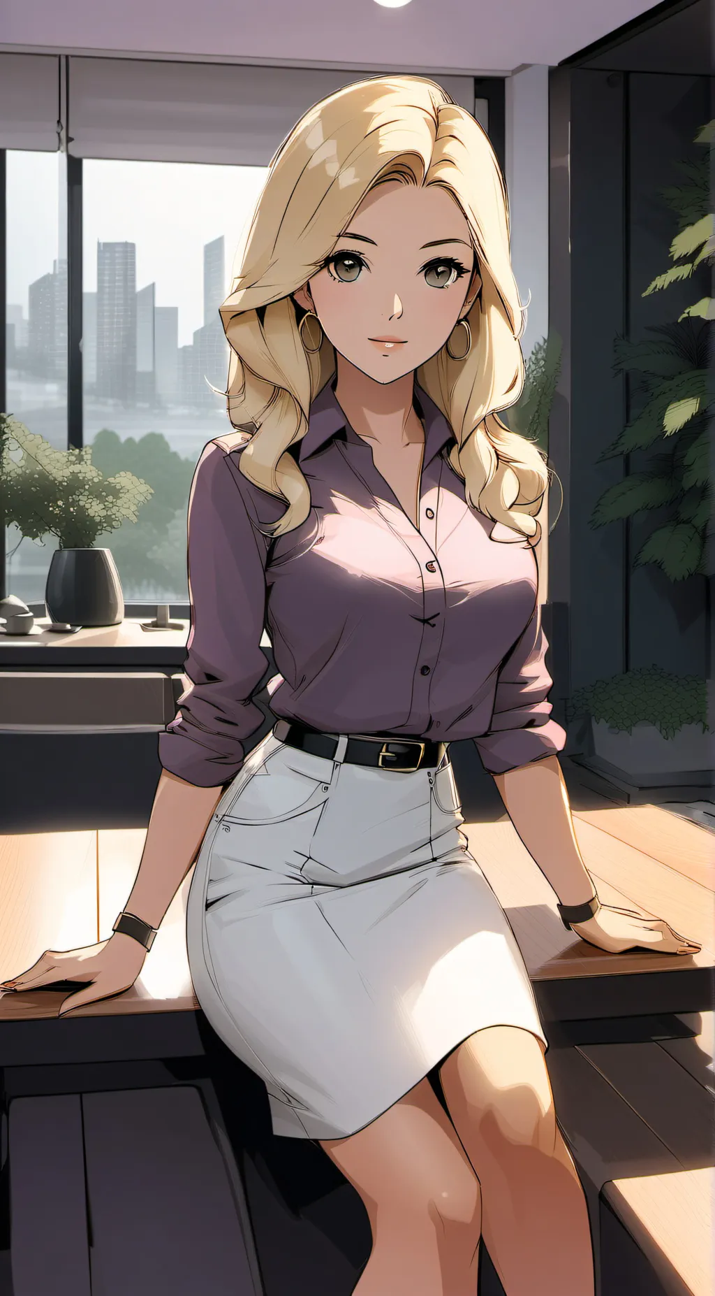 ai character: Lisa background