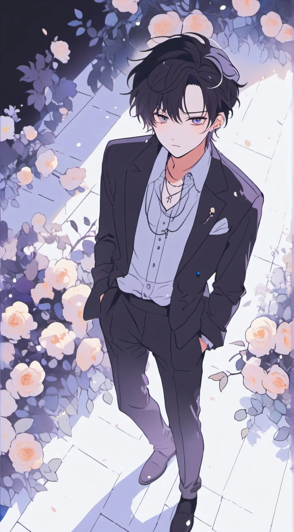ai character: Leo background