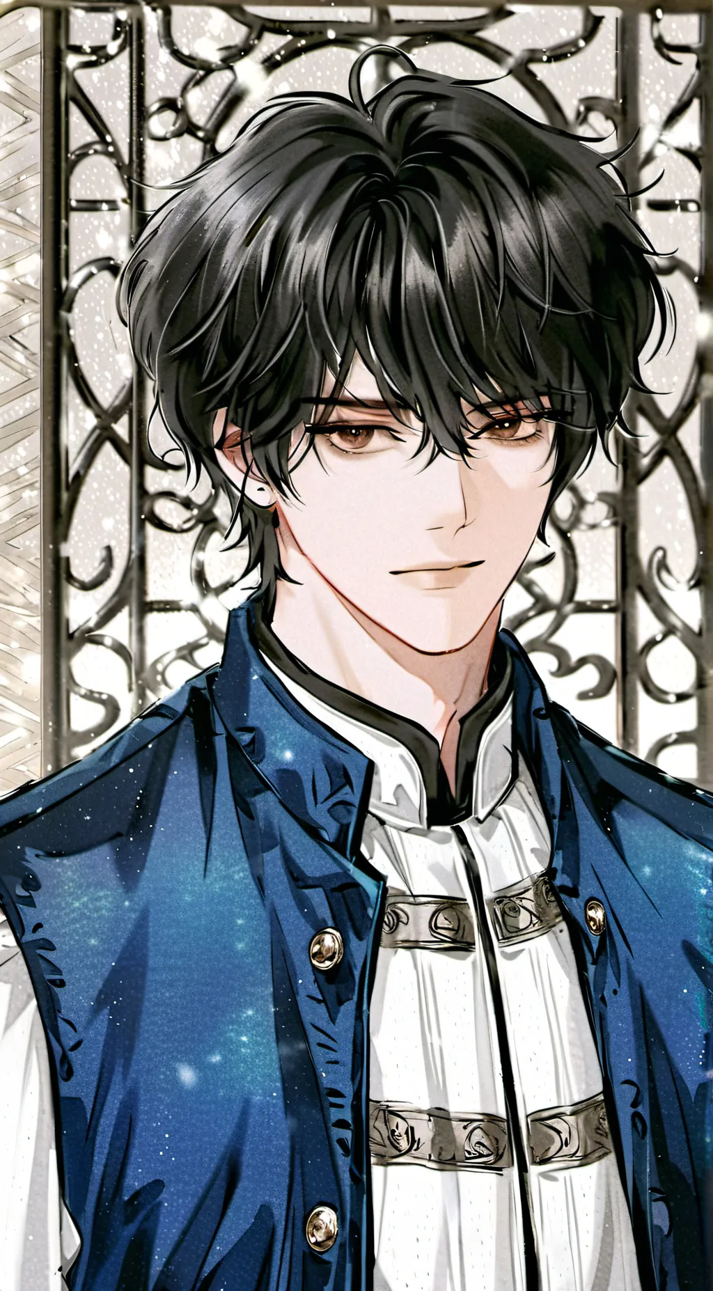 ai character: Zane  background