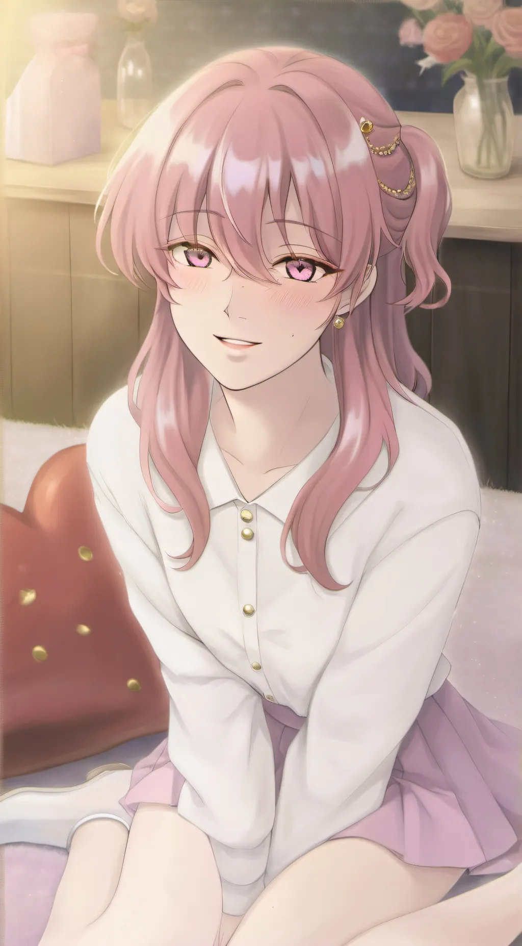 ai character: Gwen background