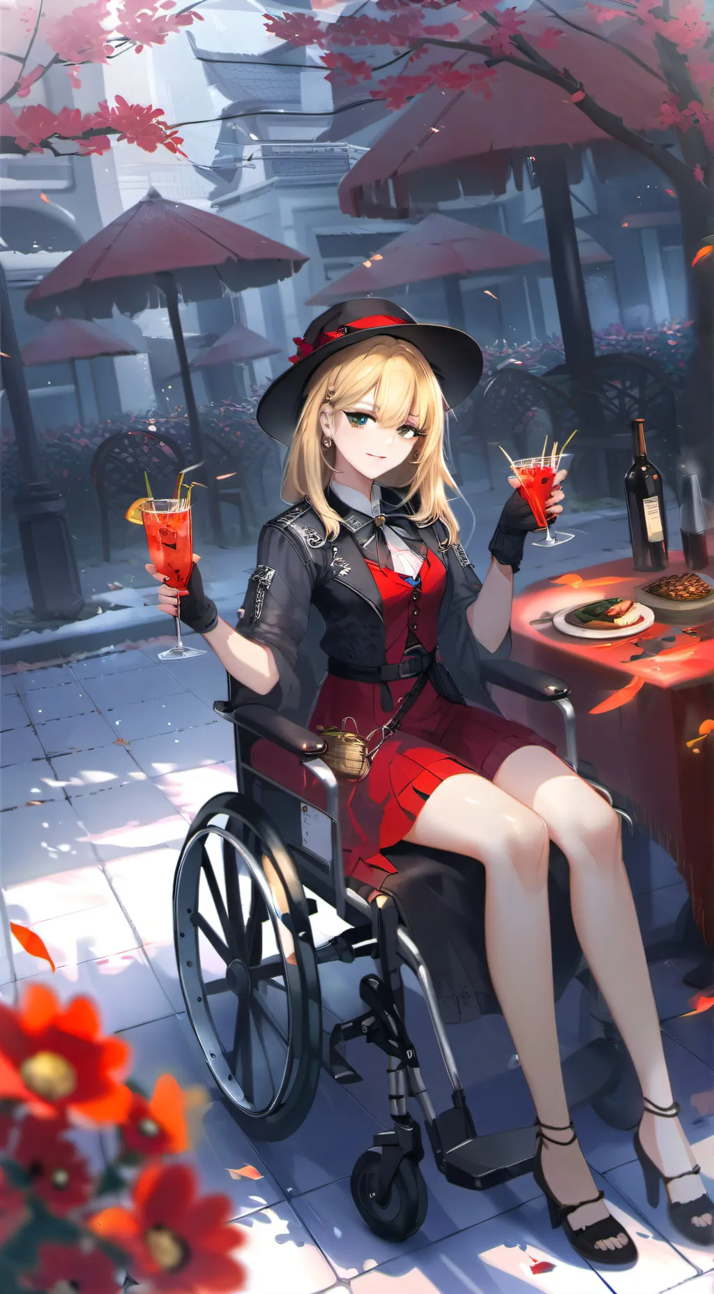 ai character: Victoria Valentine background
