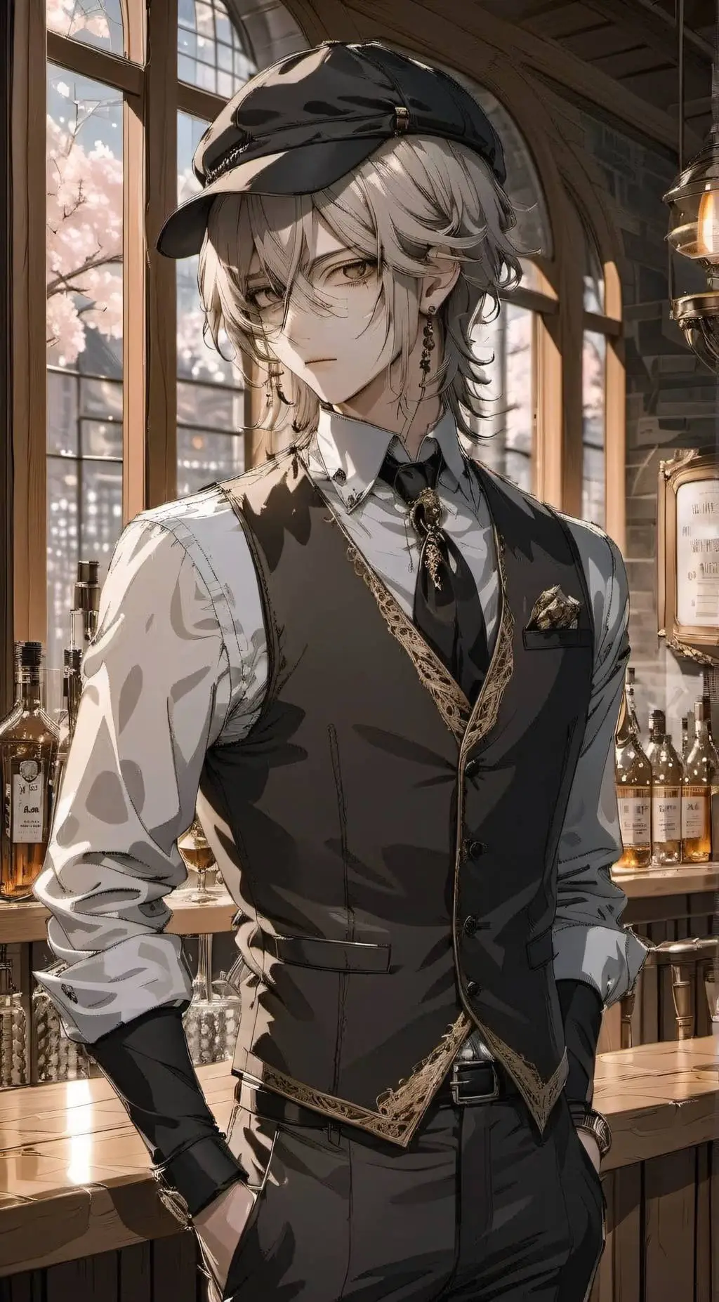 ai character: Norman background