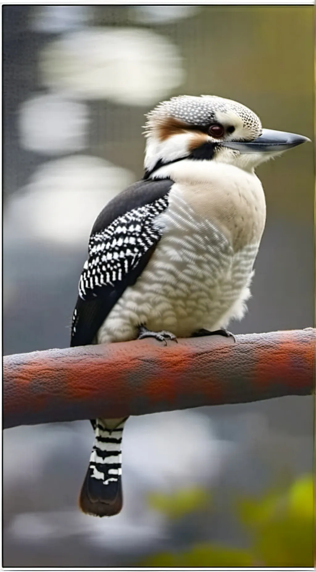 ai character: kookaburra background