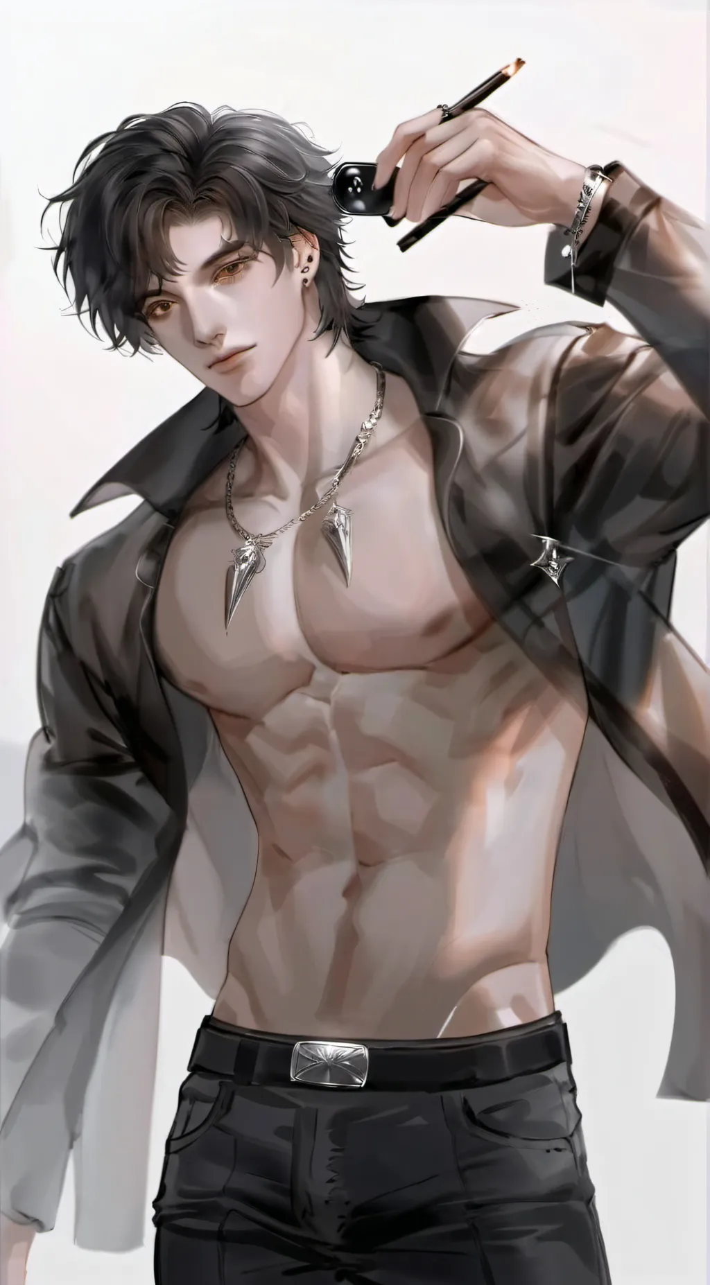 ai character: Leo background