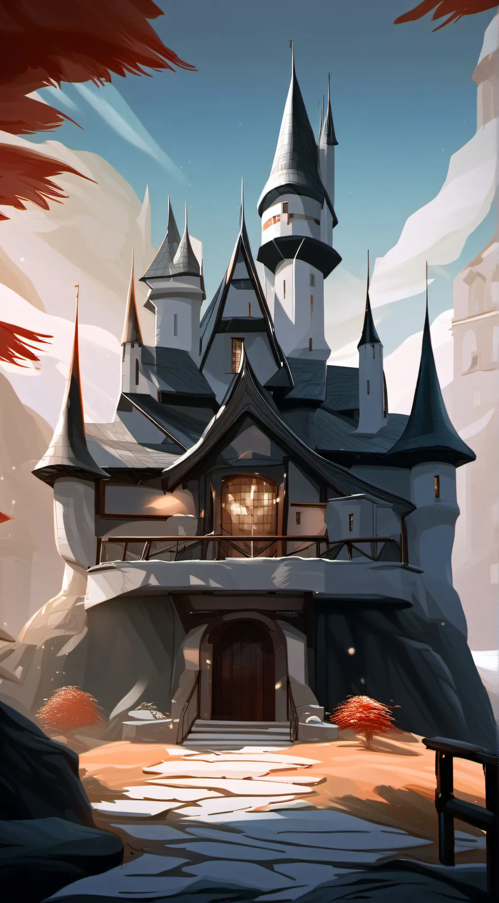 ai character: Hogwarts background
