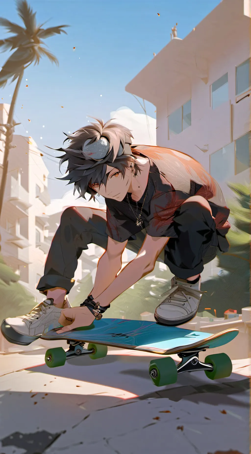 ai character: Luke background