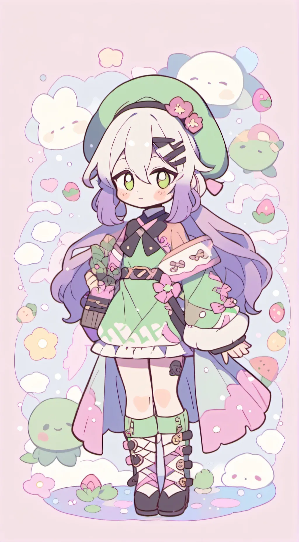 ai character: Hashiras background