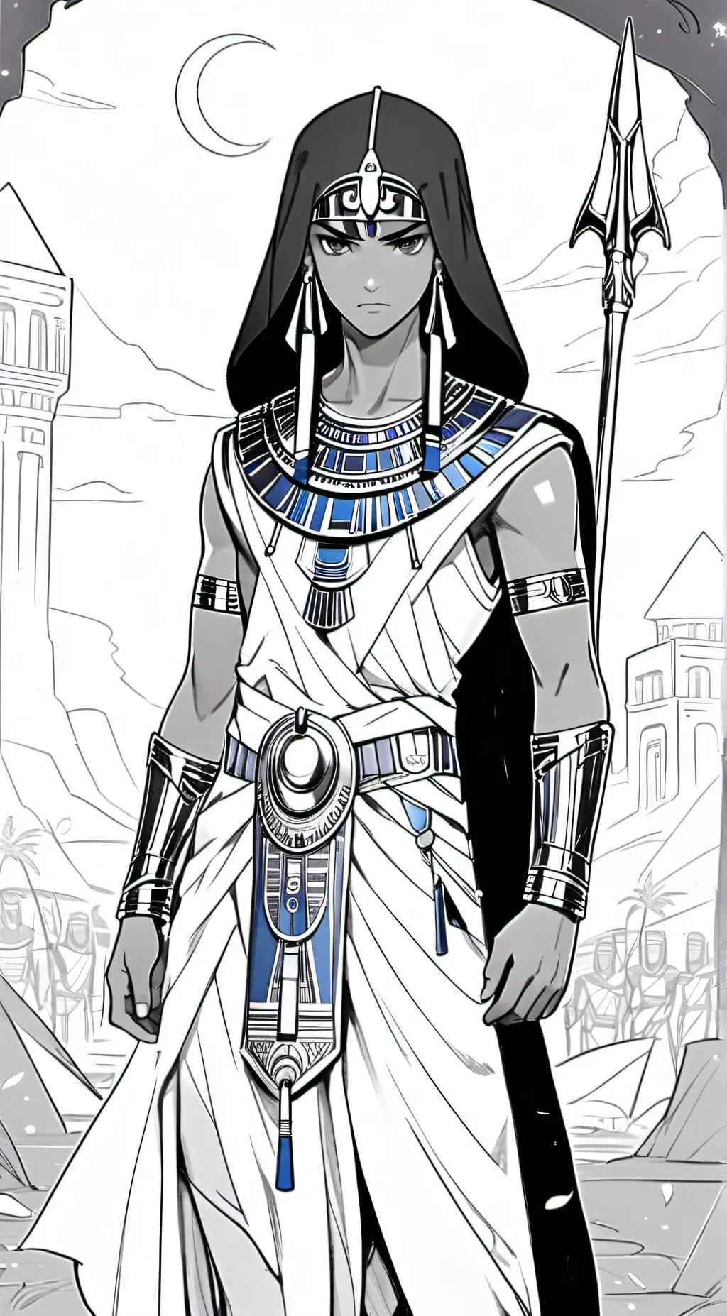 ai character: Ezra background