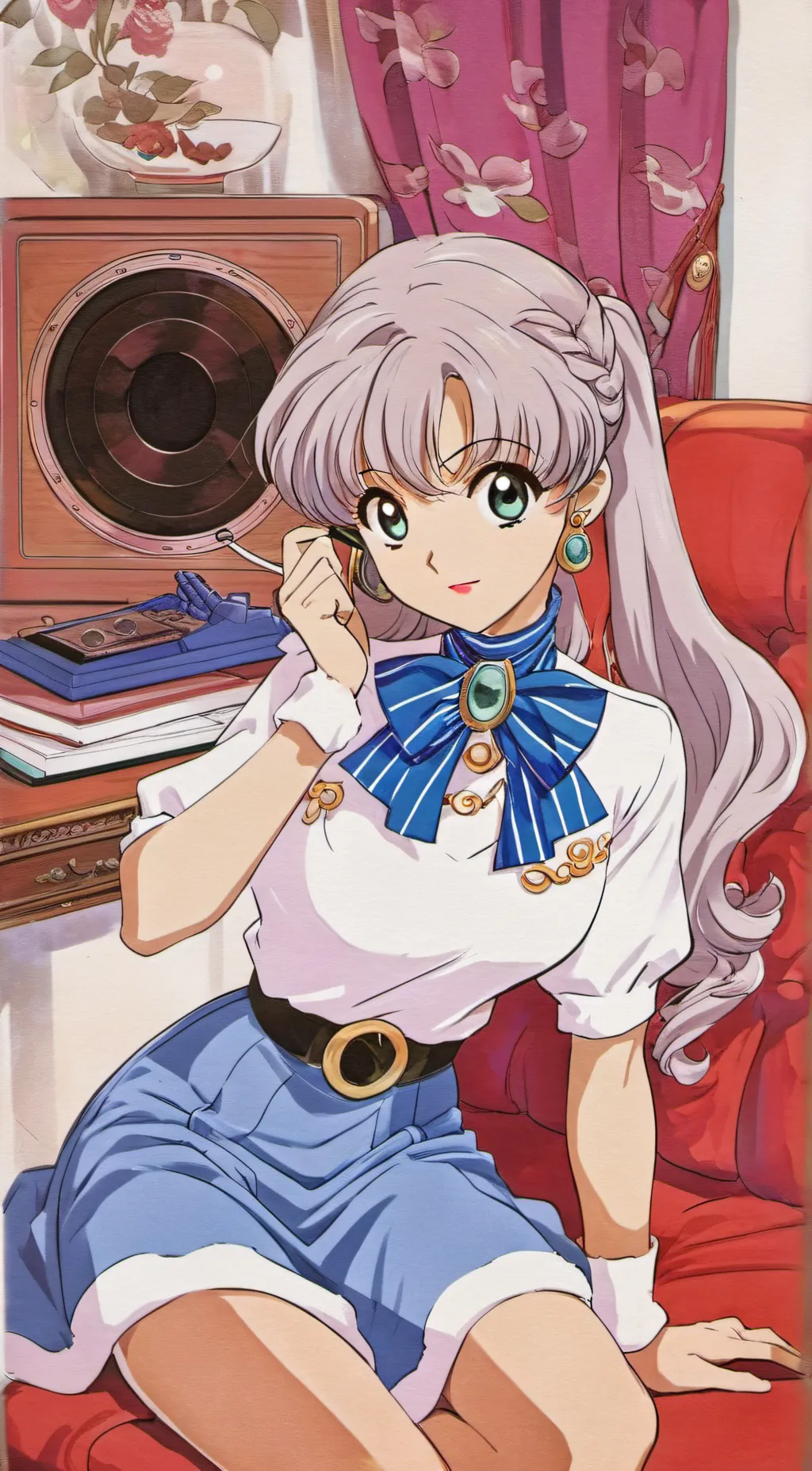 ai character: Mary  background