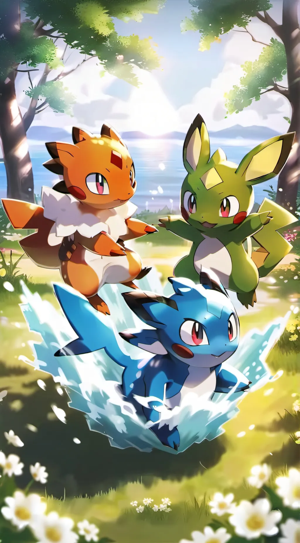 ai character: Pocket Monsters background