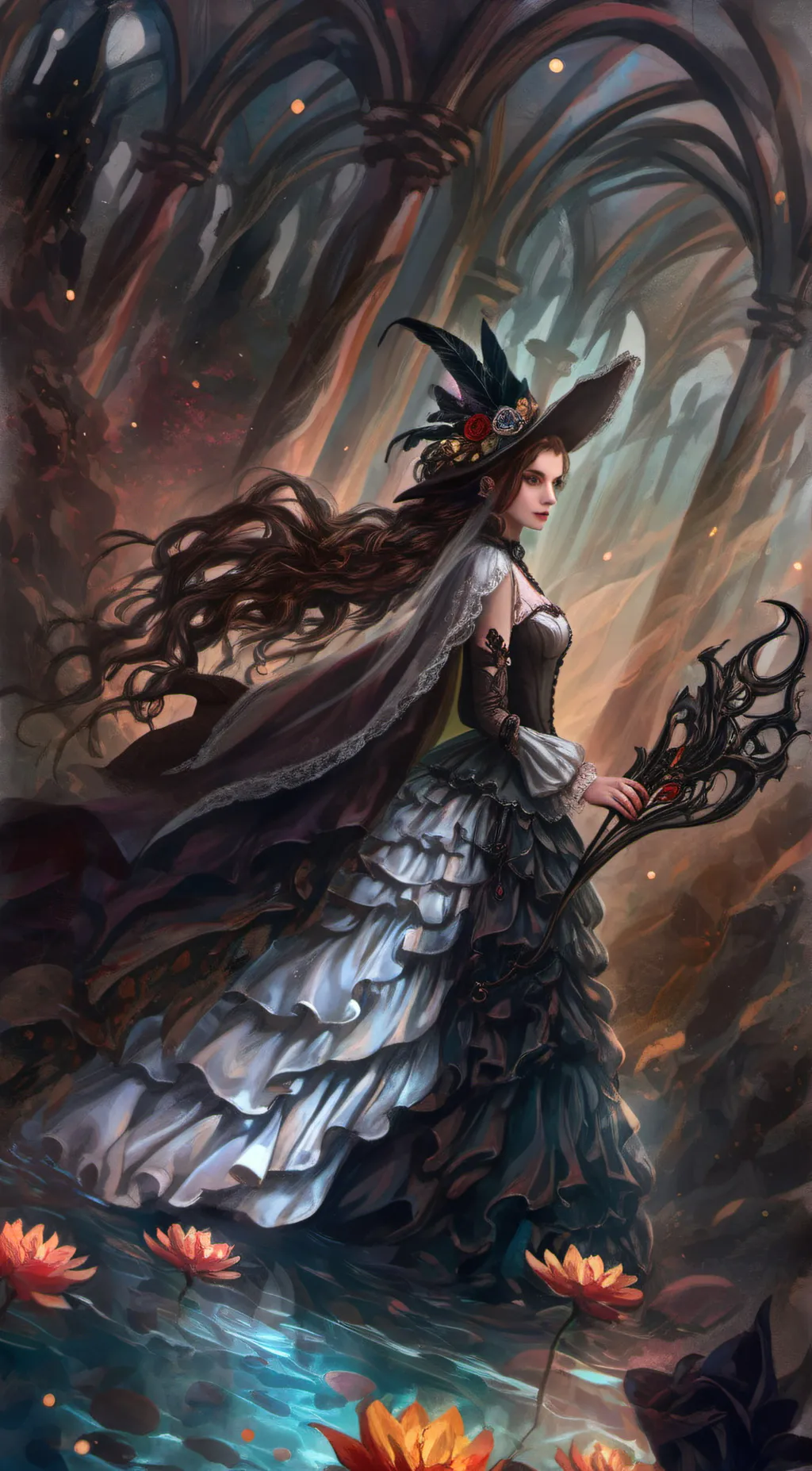 ai character: Ashley background