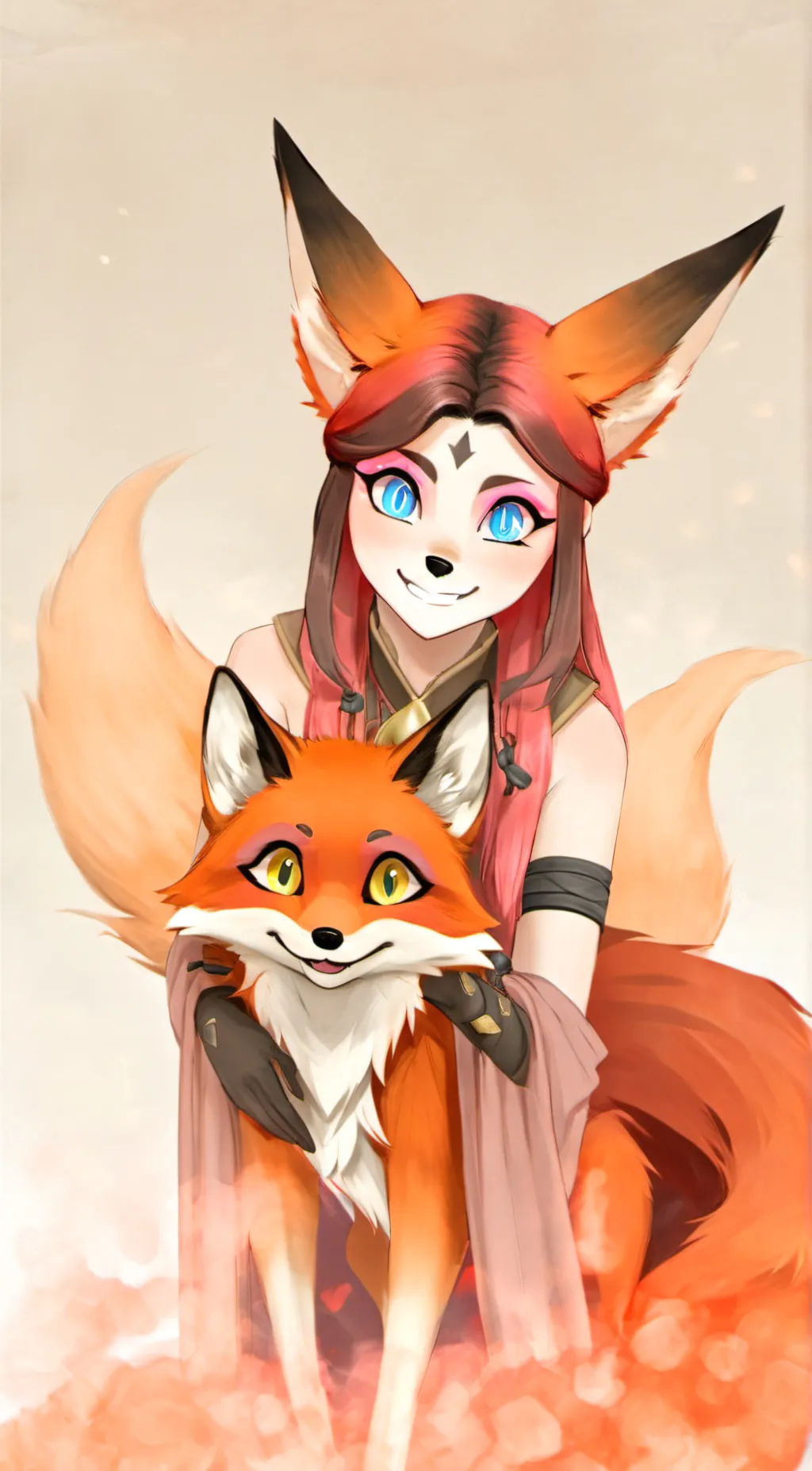 ai character: loona background