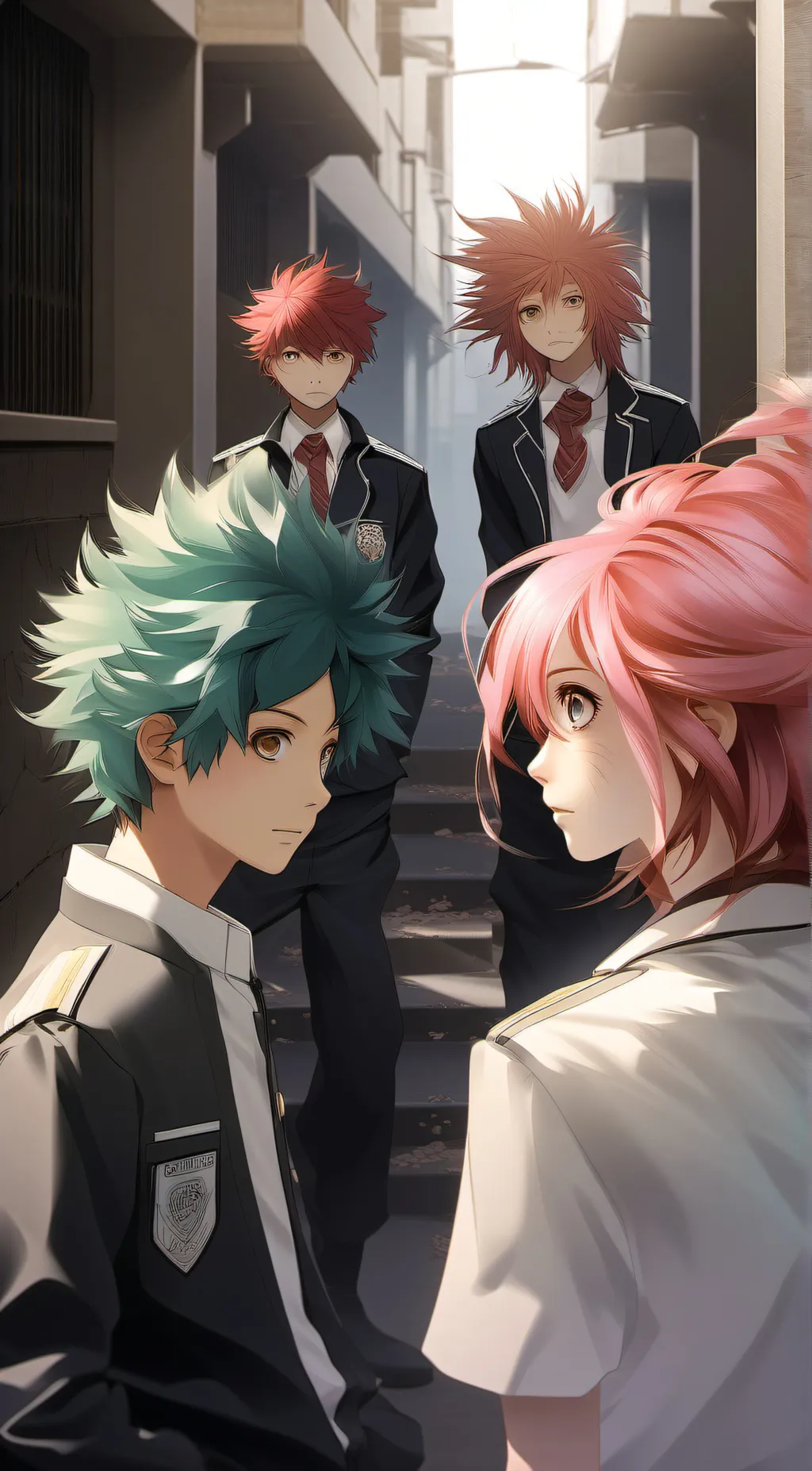 ai character: Mha background