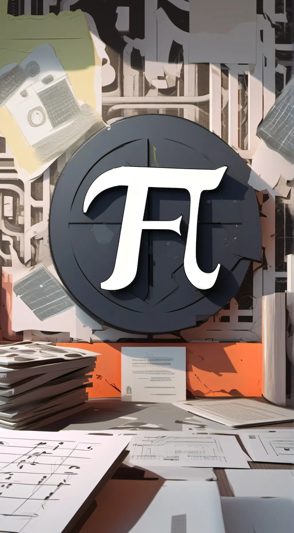 ai character: π background