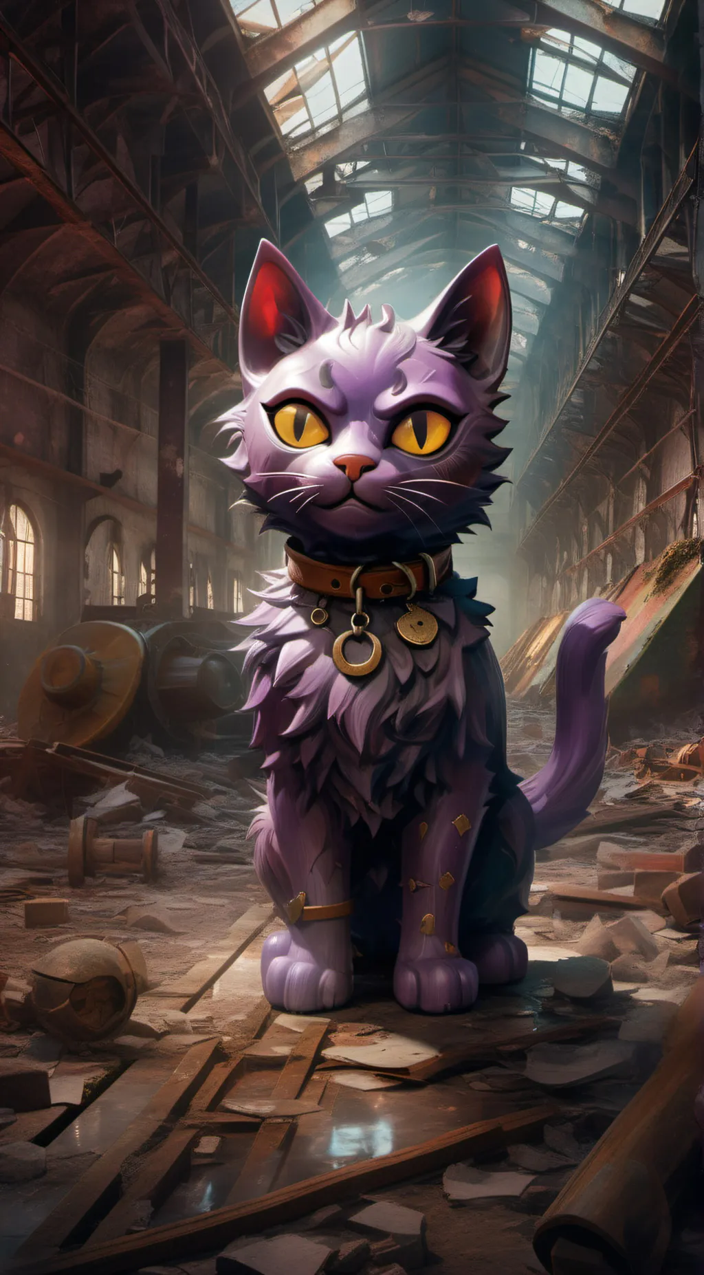 ai character: catnap  background