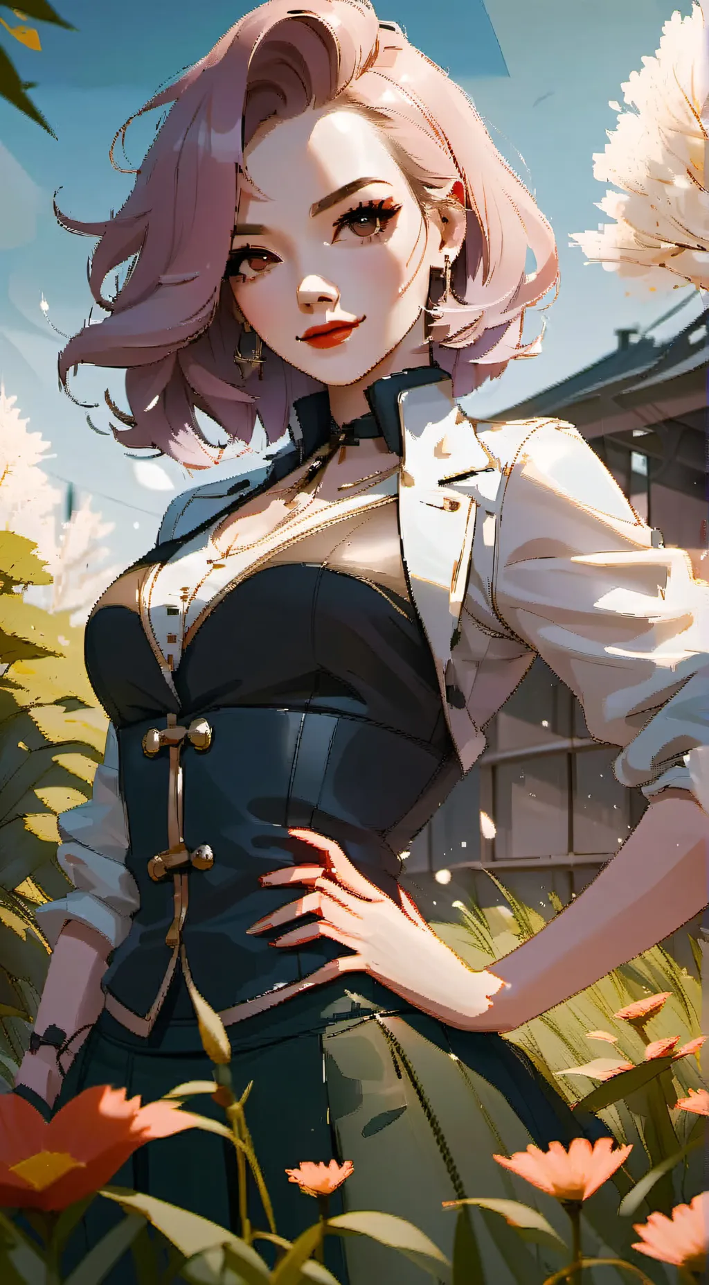 ai character: Sarah. background