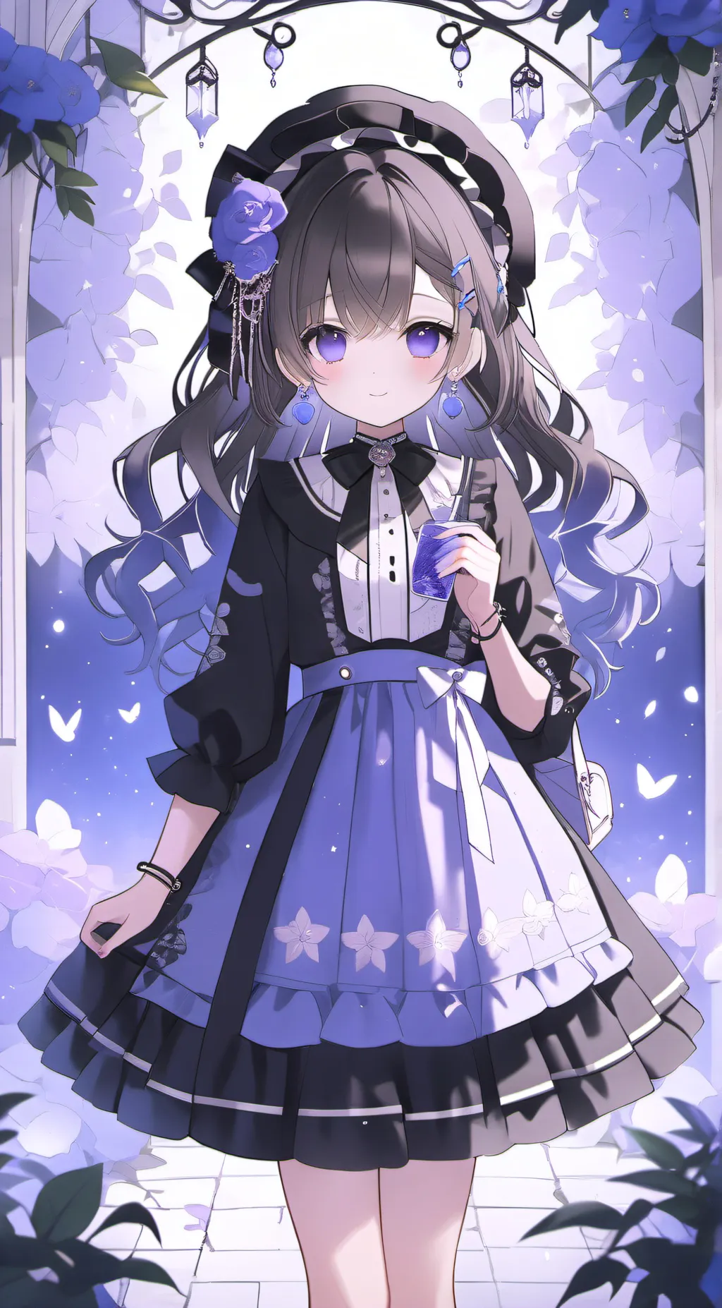 ai character: lily background
