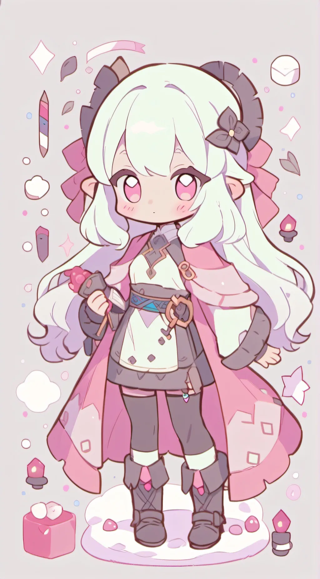 ai character: Evelyn background