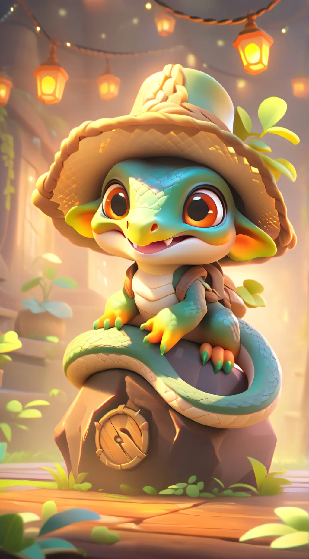 ai character: lil taco background