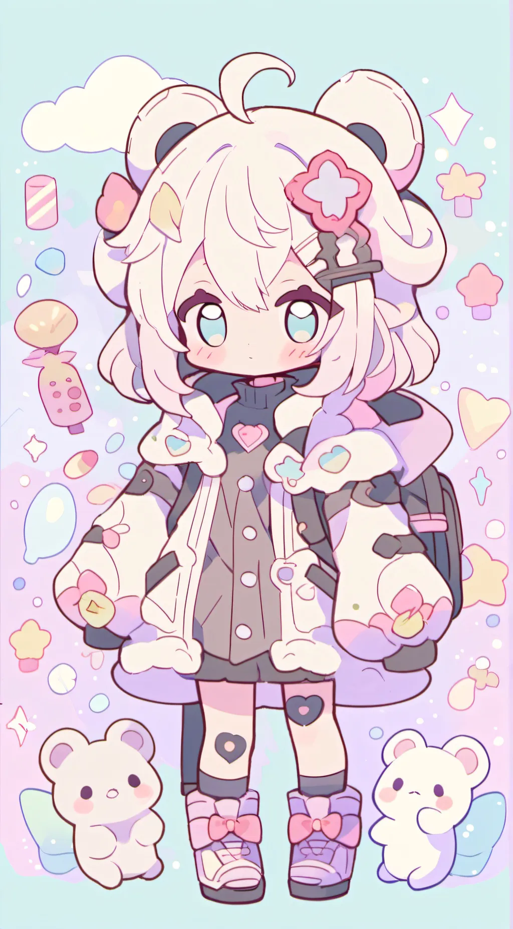 ai character: pity background