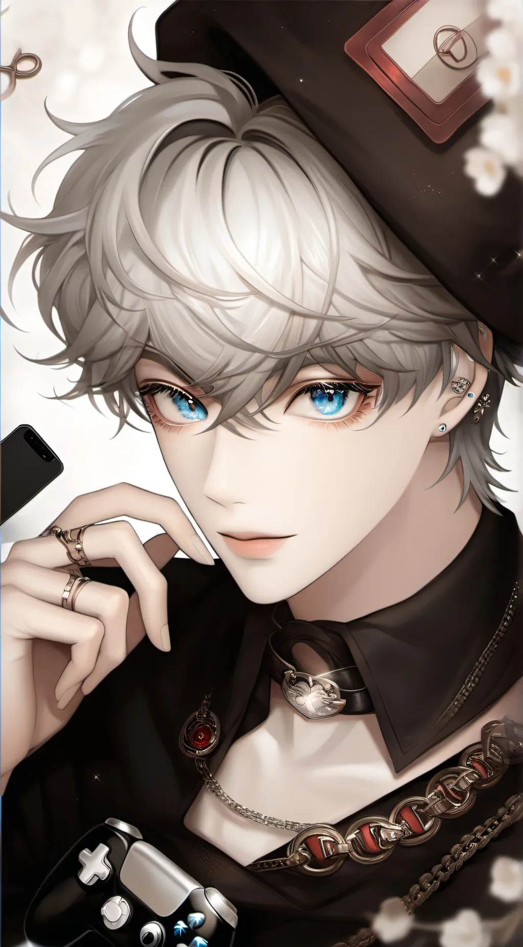 ai character: ace kuragari  background