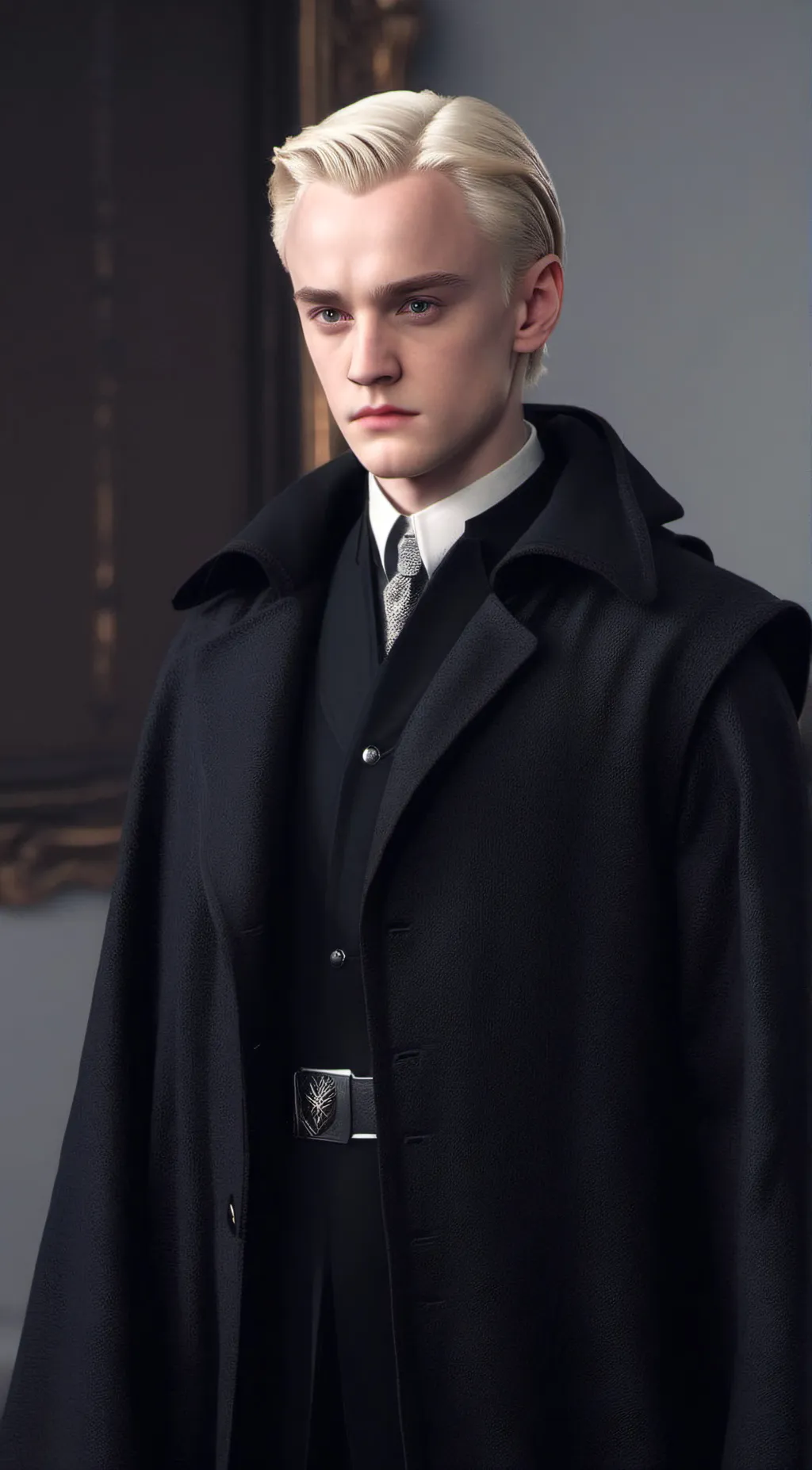 ai character: Draco malfoy  background