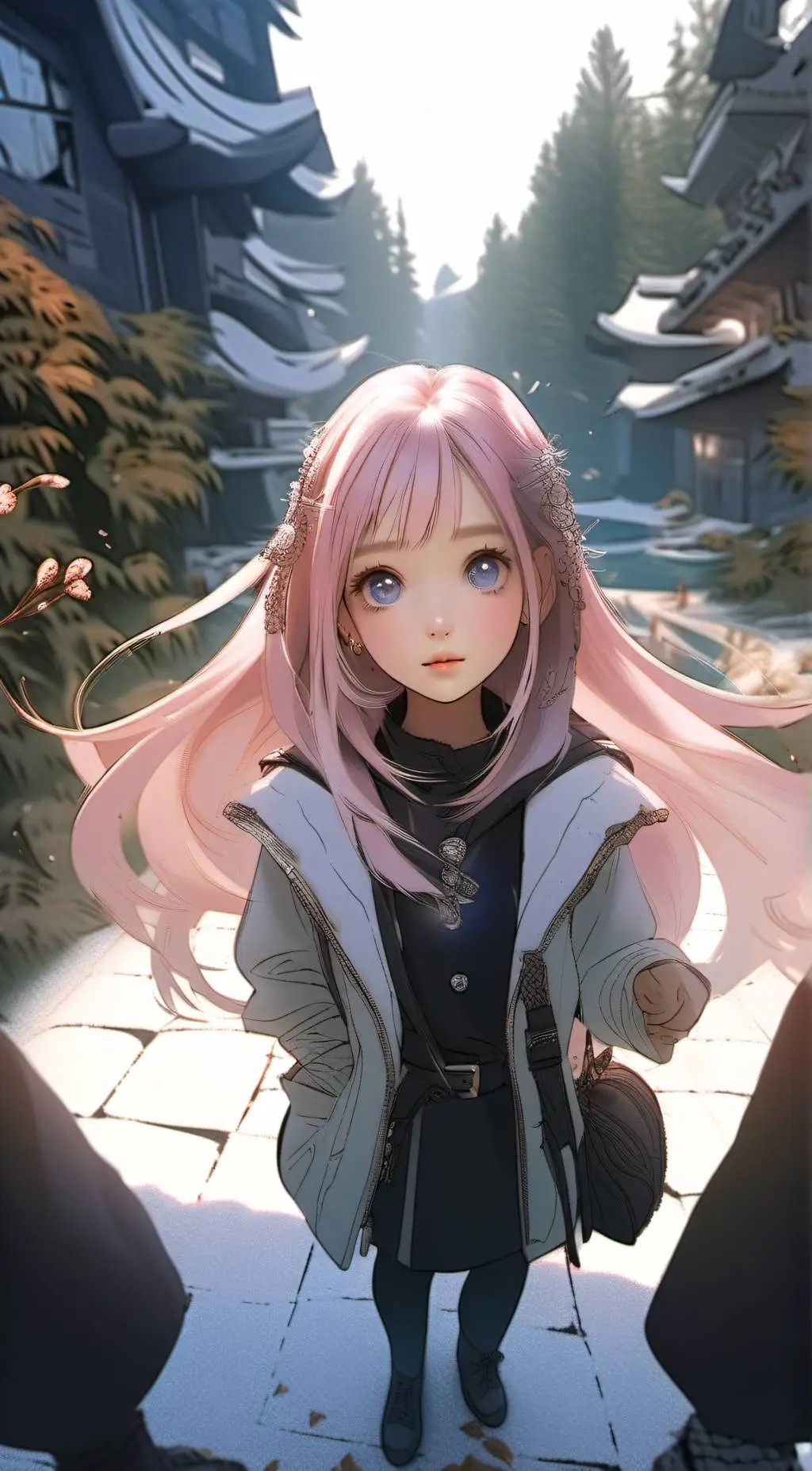 ai character: ms alien  background