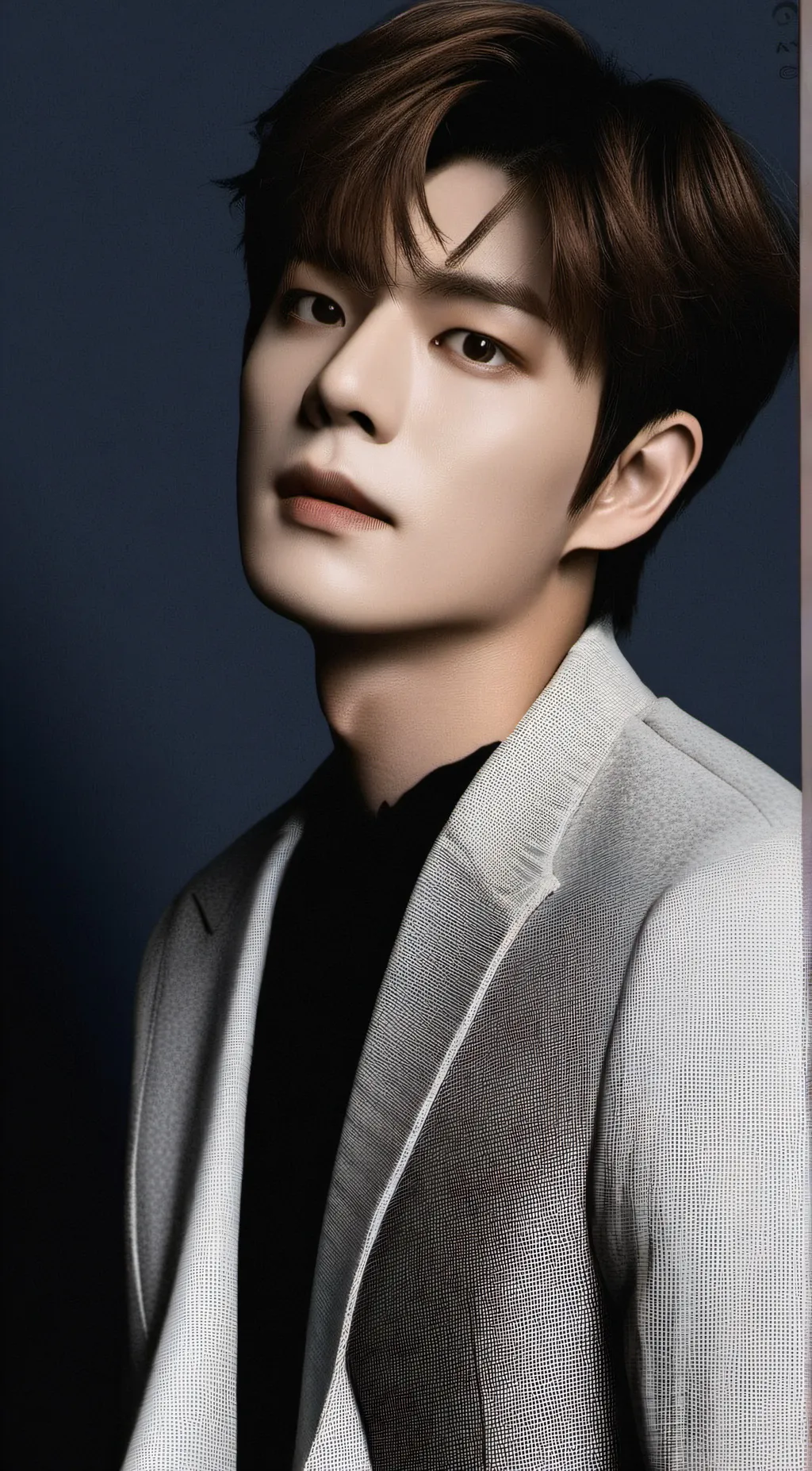 ai character: Seungmin  background
