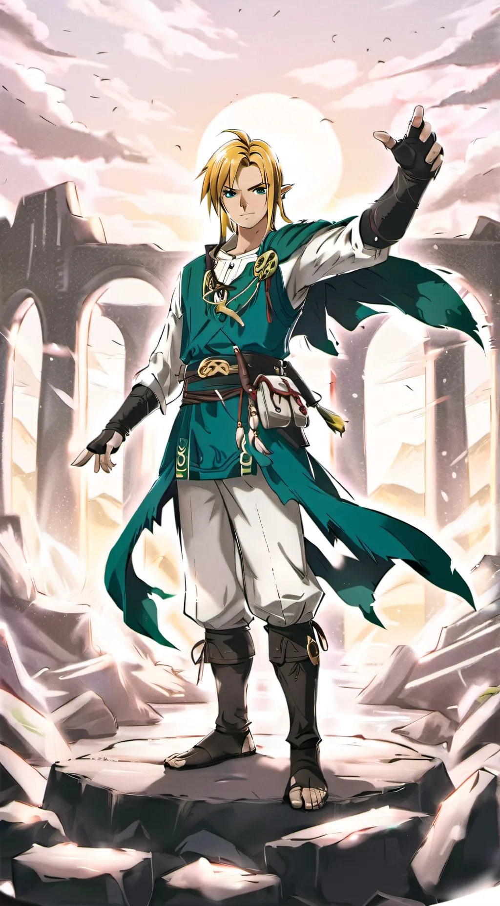 ai character: Link background