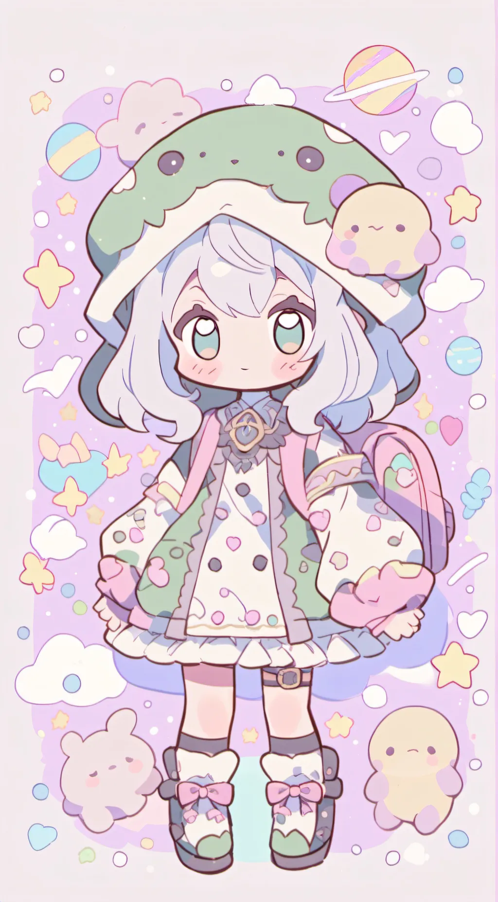 ai character: Lat day & Ty background